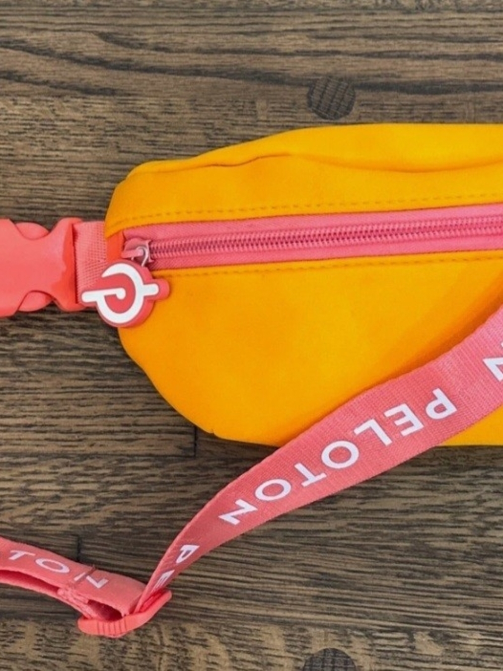 Peloton Orange & Pink Belt Bag